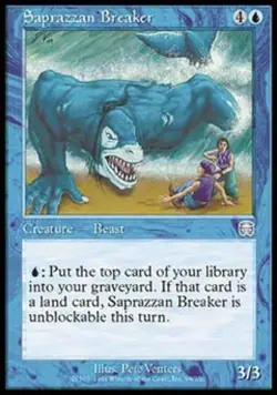 Saprazzan Breaker - Light Play MTG Mercadian Masques - Image 1