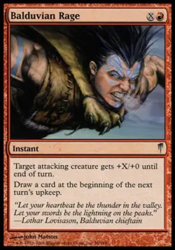 Balduvian Rage - Light Play MTG Coldsnap - Image 1