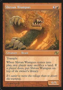 Shivan Wumpus - Light Play MTG Planar Chaos - Image 1