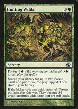 Hunting Wilds - Light Play MTG Planar Chaos - Image 1