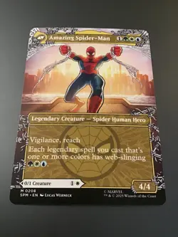 MTG Marvel Spider-Man #0208 Peter Parker / Amazing Spider-Man borderless - Image 2