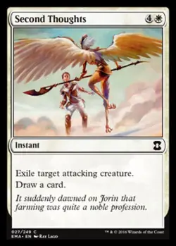 Second Thoughts - Light Play MTG Eternal Masters - Image 1