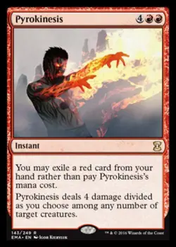 Pyrokinesis - Light Play MTG Eternal Masters - Image 1