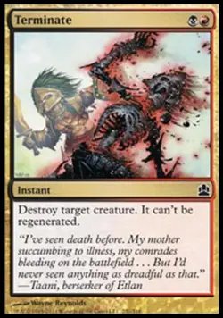Terminate - Light Play MTG Commander - Image 1