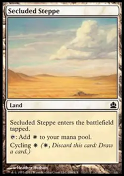Secluded Steppe - Light Play MTG Commander - Image 1