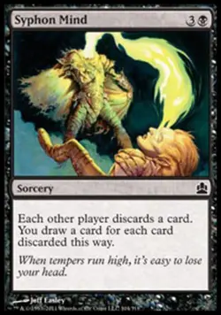 Syphon Mind - Light Play MTG Commander - Image 1