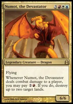 Numot, the Devastator - Light Play MTG Commander - Image 1