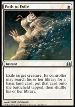 Path to Exile - Light Play MTG Commander - Image 1