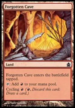 Forgotten Cave - Light Play MTG Commander - Image 1