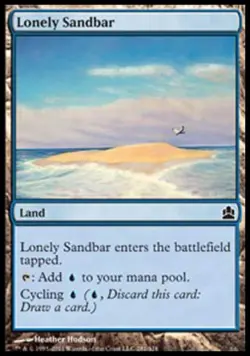 Lonely Sandbar - Light Play MTG Commander - Image 1