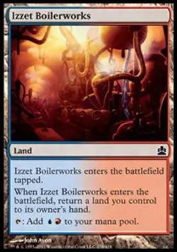 Izzet Boilerworks - Light Play MTG Commander - Image 1