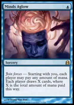 Minds Aglow - Light Play MTG Commander - Image 1