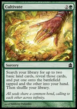 Cultivate - Light Play MTG Commander - Image 1