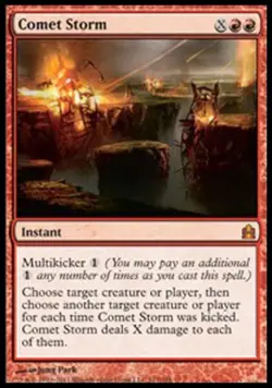 Comet Storm - Light Play MTG Commander - Image 1