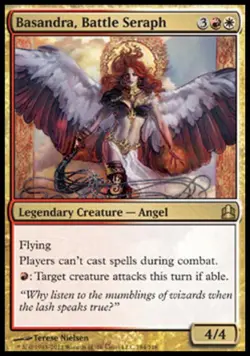 Basandra, Battle Seraph - Light Play MTG Commander - Image 1