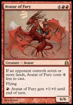 Avatar of Fury - Light Play MTG Commander - Image 1