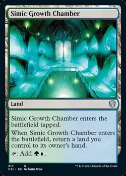 Simic Growth Chamber - Light Play MTG Commander 2021 Strixhaven - Image 1