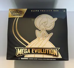 Pokemon TCG Mega Evolution ETB Elite Trainer Box Gardevoir Factory Sealed - Image 1
