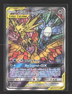 Pokemon SM Black Star Promos Moltres & Zapdos & Articuno GX promo #SM210 - Image 1