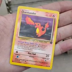 Charmander - 50/82 - Unlimited - Team Rocket - Pokemon TCG - LP - Image 1