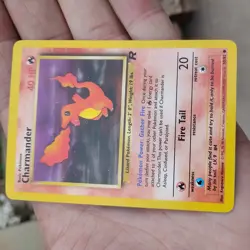 Charmander - 50/82 - Unlimited - Team Rocket - Pokemon TCG - LP - Image 2