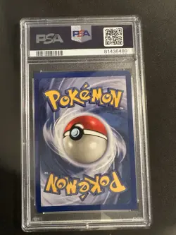 1999 Pokemon Jungle Vaporeon #12/64 PSA 8 - Image 2