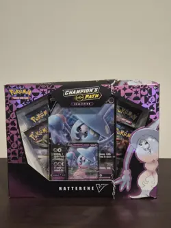 Pokemon TCG Champions Path Hatterene V Collection Box Pokemon Sealed New - Image 1