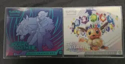 pokemon prismatic evolutions And Journey Together ETB New/sealed In A Dinavio... - Image 1
