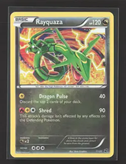 Pokemon Dragon Vault Rayquaza rare holo #11 - Image 1