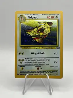 Pidgeot 14/130 Holo Rare - Pokemon TCG Base Set 2 WOTC - Near Mint #51 - Image 1
