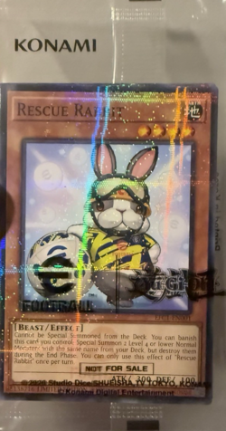 Rescue Rabbit + Neymar Jr - 2025 eFootball Promo Set - Yugioh OTS OP Limited - Image 1