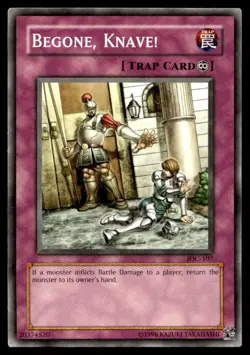 Begone, Knave! Invasion of Chaos IOC-107 MP YuGiOh TCG | Buy 10 Get 10 Free - Image 1