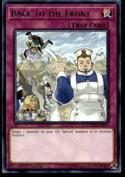 Back to the Front Code of the Duelist COTD-EN077 MP YuGiOh TCG | Buy 10 Get 10 F - Image 1