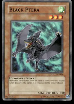 Black Ptera Power of the Duelist POTD-EN018 MP YuGiOh TCG | Buy 10 Get 10 Free - Image 1