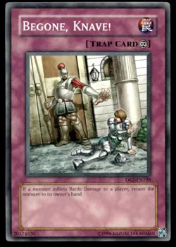 Begone, Knave! Dark Revelation Volume 2 DR2-EN108 MP YuGiOh TCG | Buy 10 Get 10 - Image 1