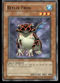 Beelze Frog Shadow of Infinity SOI-EN026 MP YuGiOh TCG | Buy 10 Get 10 Free - Image 1