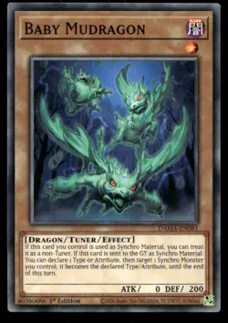 Baby Mudragon Dawn of Majesty DAMA-EN081 MP YuGiOh TCG | Buy 10 Get 10 Free - Image 1