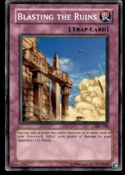 Blasting the Ruins Invasion of Chaos IOC-048 MP YuGiOh TCG | Buy 10 Get 10 Free - Image 1