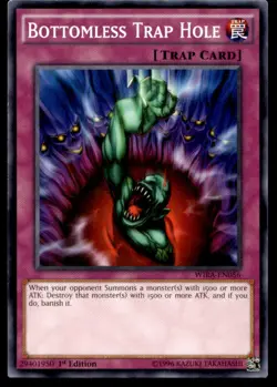 Bottomless Trap Hole Wing Raiders WIRA-EN056 MP YuGiOh TCG | Buy 10 Get 10 Free - Image 1