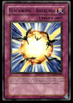 Blackwing - Backlash The Shining Darkness TSHD-EN064 MP YuGiOh TCG | Buy 10 Get - Image 1