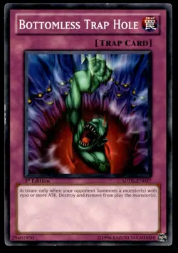 Bottomless Trap Hole Structure Deck: Dragunity Legion SDDL-EN037 MP YuGiOh TCG | - Image 1