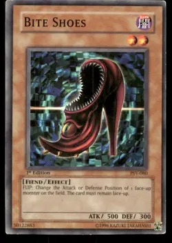 Bite Shoes Pharaoh's Servant PSV-080 MP YuGiOh TCG | Buy 10 Get 10 Free - Image 1