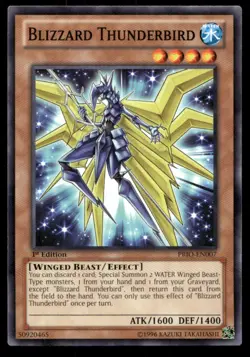 Blizzard Thunderbird Primal Origin PRIO-EN007 MP YuGiOh TCG | Buy 10 Get 10 Free - Image 1