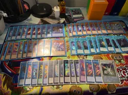 yugioh tcg custom Drytron Deck. Tournament/Anime deck. Ready to play with mat. - Image 1