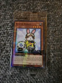 Yugioh Rescue Rabbit E-Football Limited Edition EFC1-EN001 IN HAND SEALED NEYMAR - Image 1