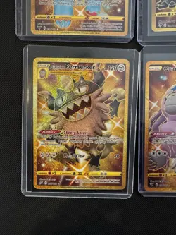 Lot Of 6 Gold Secret Rare Pokemon Cards Rebel Clash, Vivid Voltage - Image 3