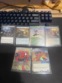 MTG Spider-Man Collectors Lot 6 Cards - Image 1