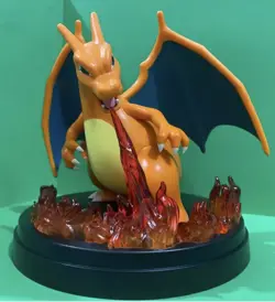 CHARIZARD EX Fire Breathing Card Display Figurine Statue from EX Super Premium - Image 1