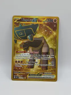 Ting-Lu ex - 275/193 - Pokemon TCG Paldea Evolved Secret Hyper Rare Gold Card NM - Image 1