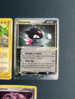 Rare Pokemon Card Lot MP/HP Reverse Holo Pikachu 71/99, Holo Plusle 8/97 - Image 4